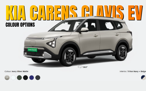 Kia Carens Clavis EV Colour Options