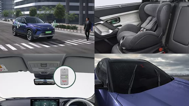 Tata Harrier EV Safety and Features